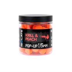 Shimano Bait Isolate Pop-Up Krill Peach 15mm - 80 gr Fluoro Orange